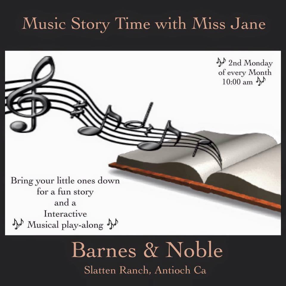 Music Story time with Ms. Jane Barnes And Noble