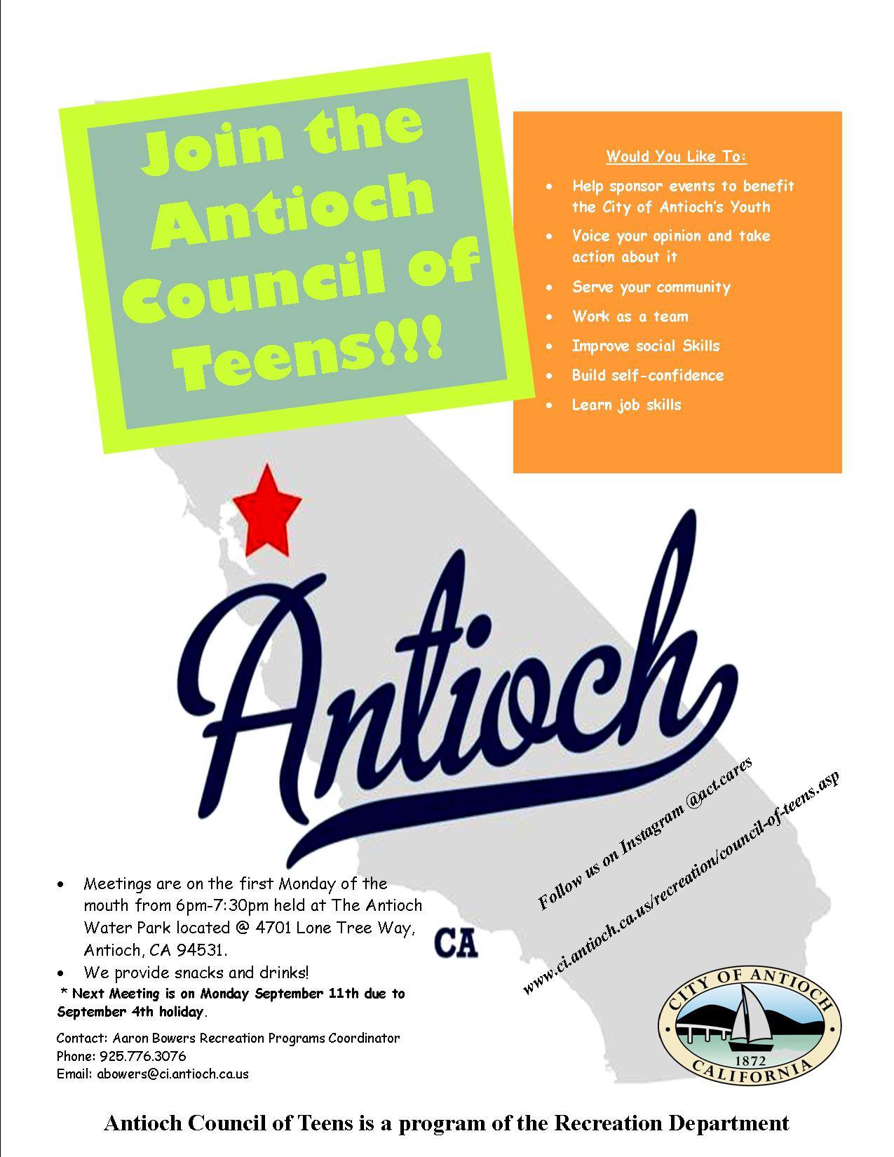 Antioch Council of Teens