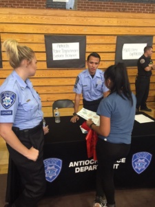 Antioch Police Dept Career Fair AHS