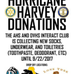 Antioch Rotary Hurricane Harvey Donations