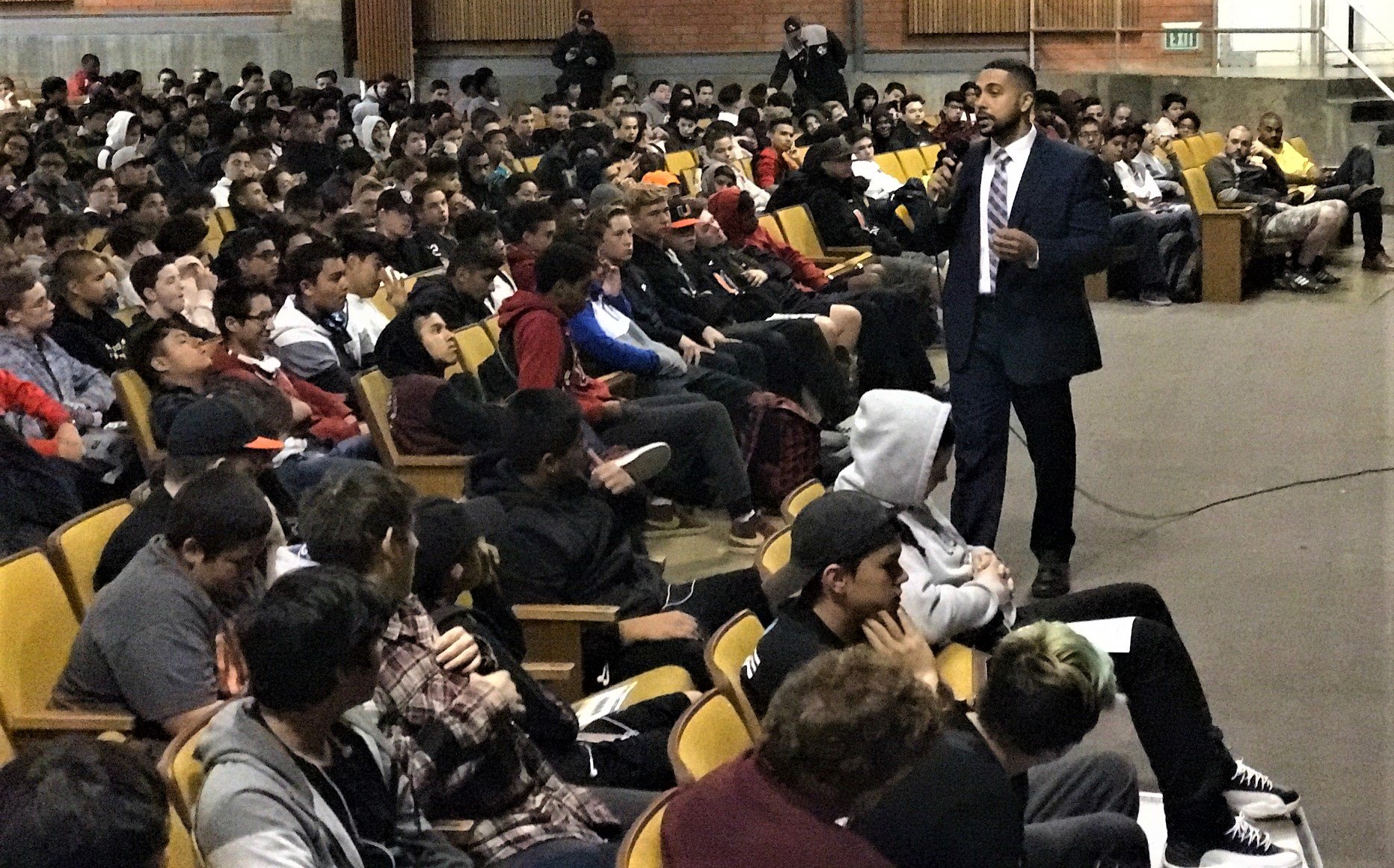 Antioch students at consent is everything assembly