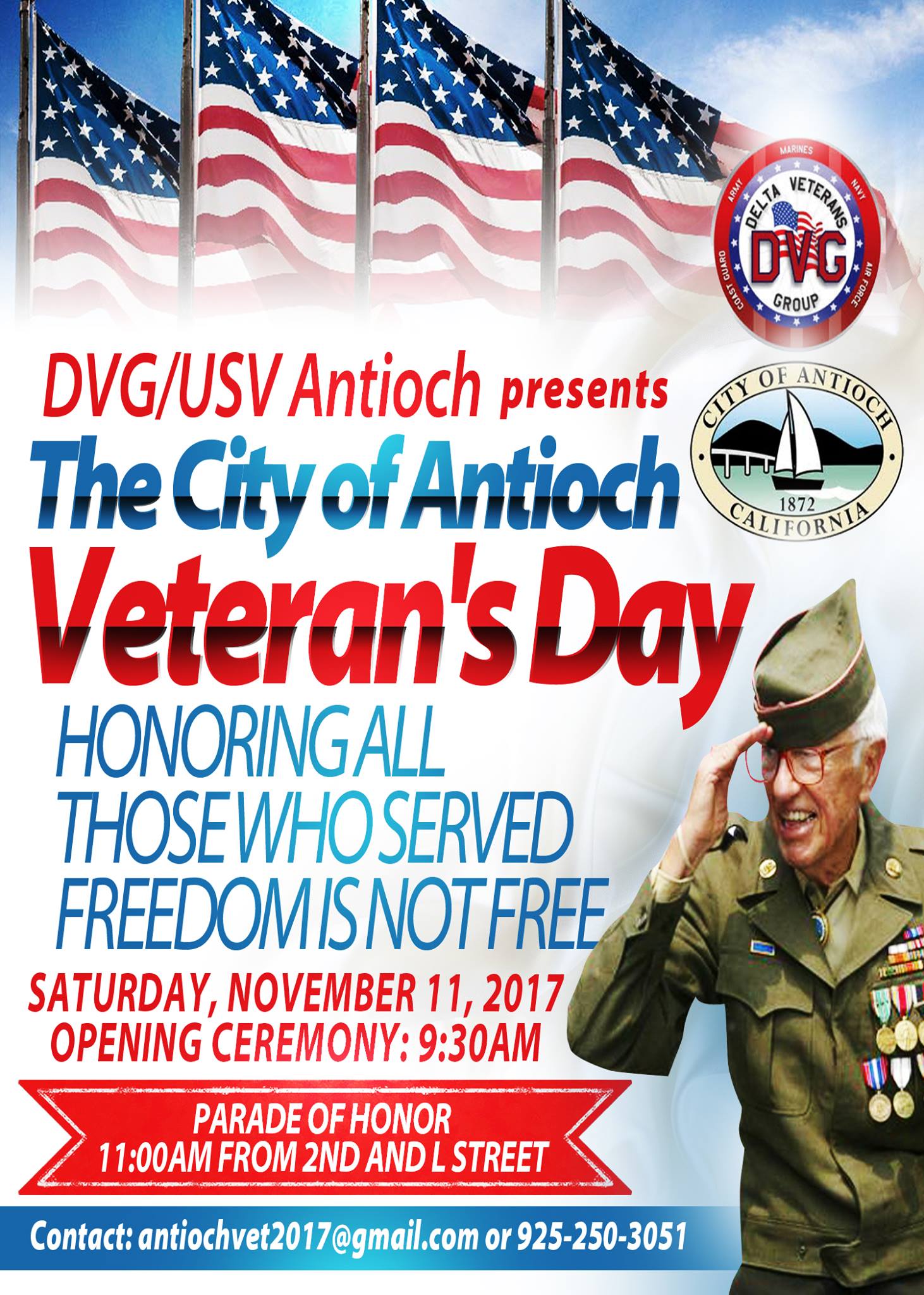 Antioch Veteran's Day Celebration