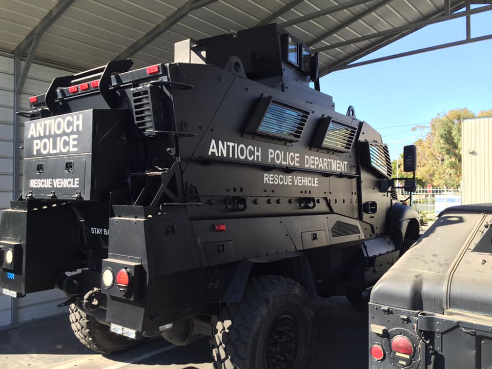 Antioch Police Department SWAT Vehicle