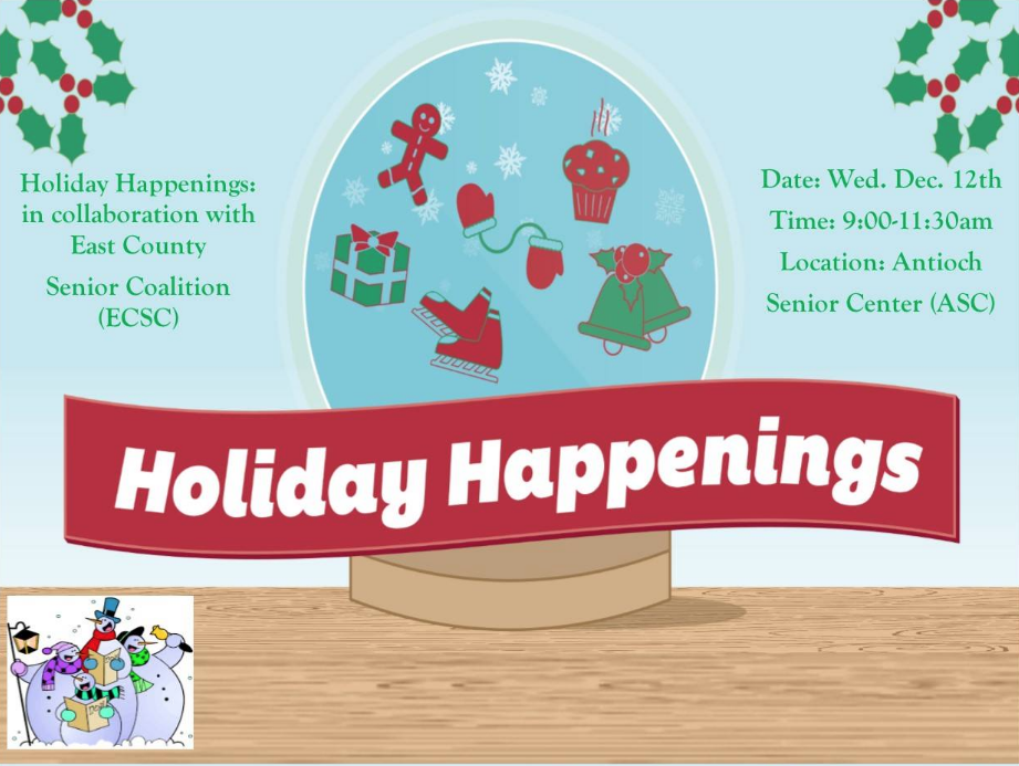 Antiochonthemove - Holiday Happenings