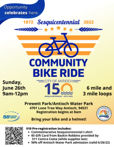 Sesquicentennial Community Bike Ride